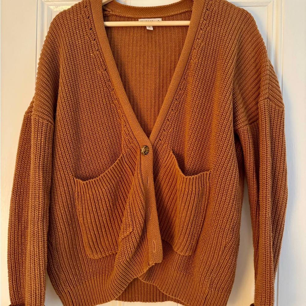 Toad and co. Cozy Brown Knit Sweater
